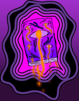 Pain of Knowledge(Sketch/Casual drawing, featured in Hypnagogia: Boundless Dreams)